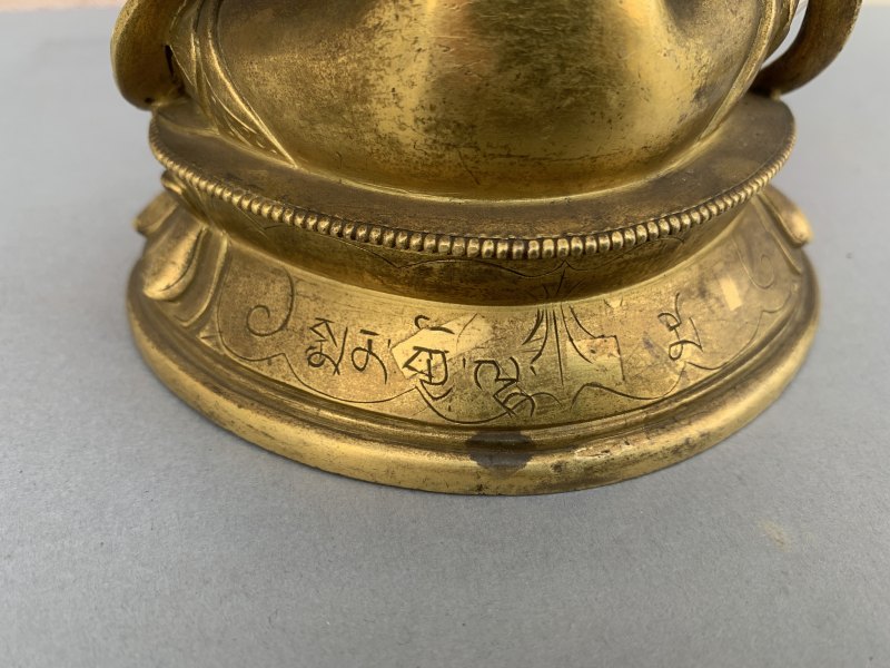A gilt-bronze figure of a Bodhisattva - 图9