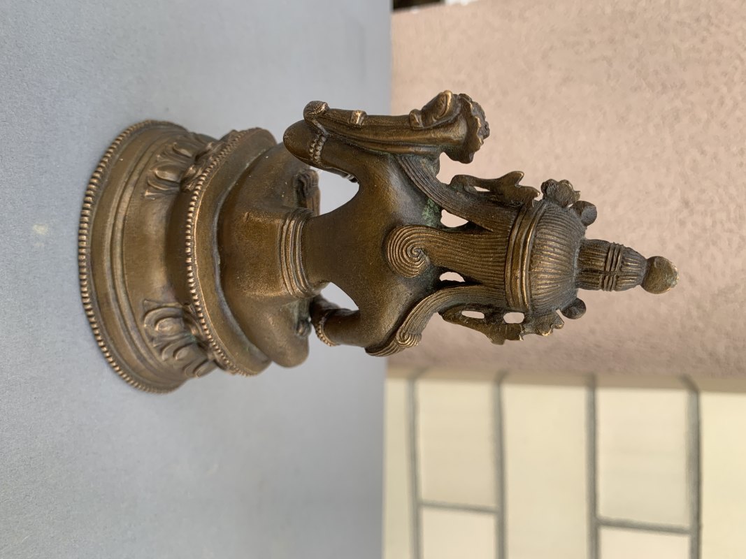 A BRONZE FIGURE OF A TARA - 图8