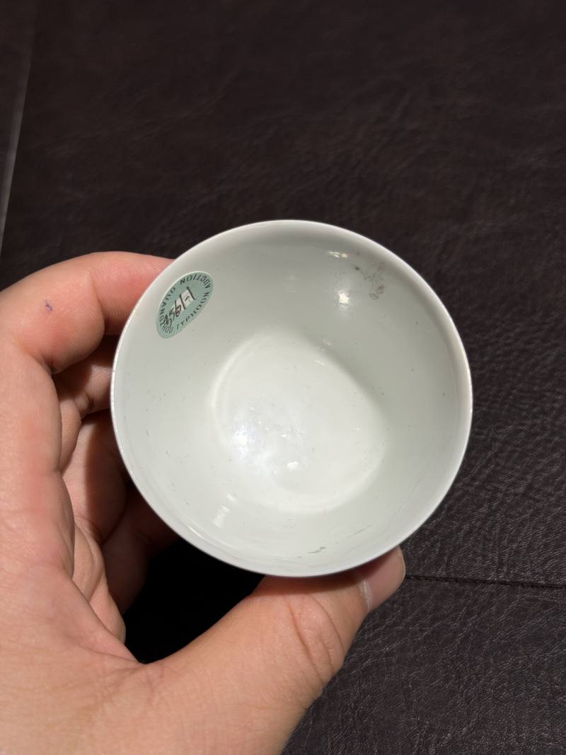 清康熙 五彩“五月石榴”花神杯 - 图15