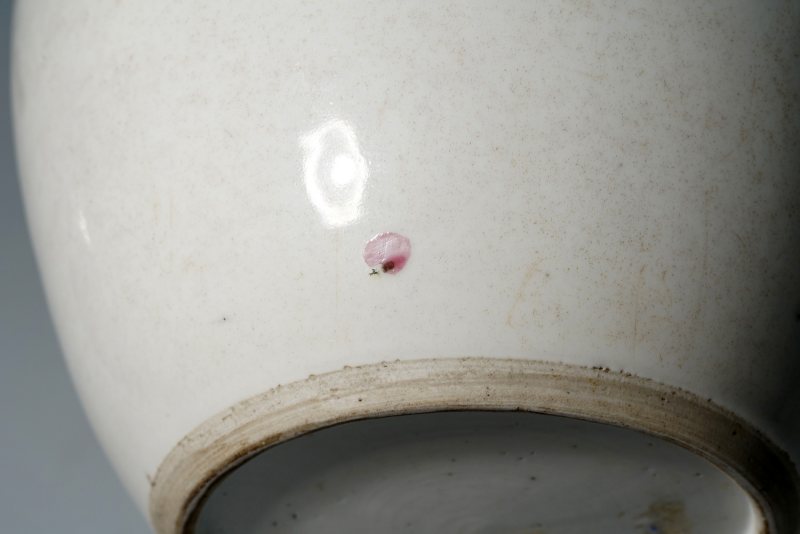 清雍正 粉彩玉堂富贵图罐 - 图6