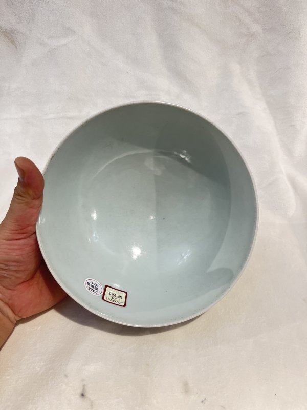 青花釉里红海水江崖瑞兽纹碗 - 图7