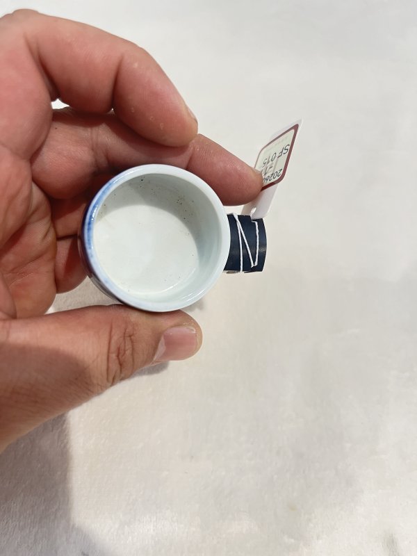 青花釉里红云龙三现纹鸟罐一套 - 图22