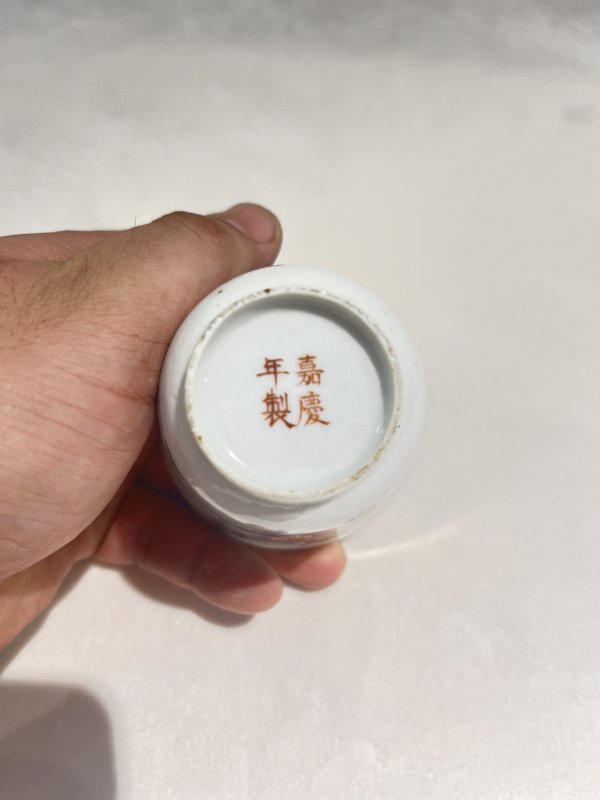 粉彩无双谱铃铛杯 - 图7