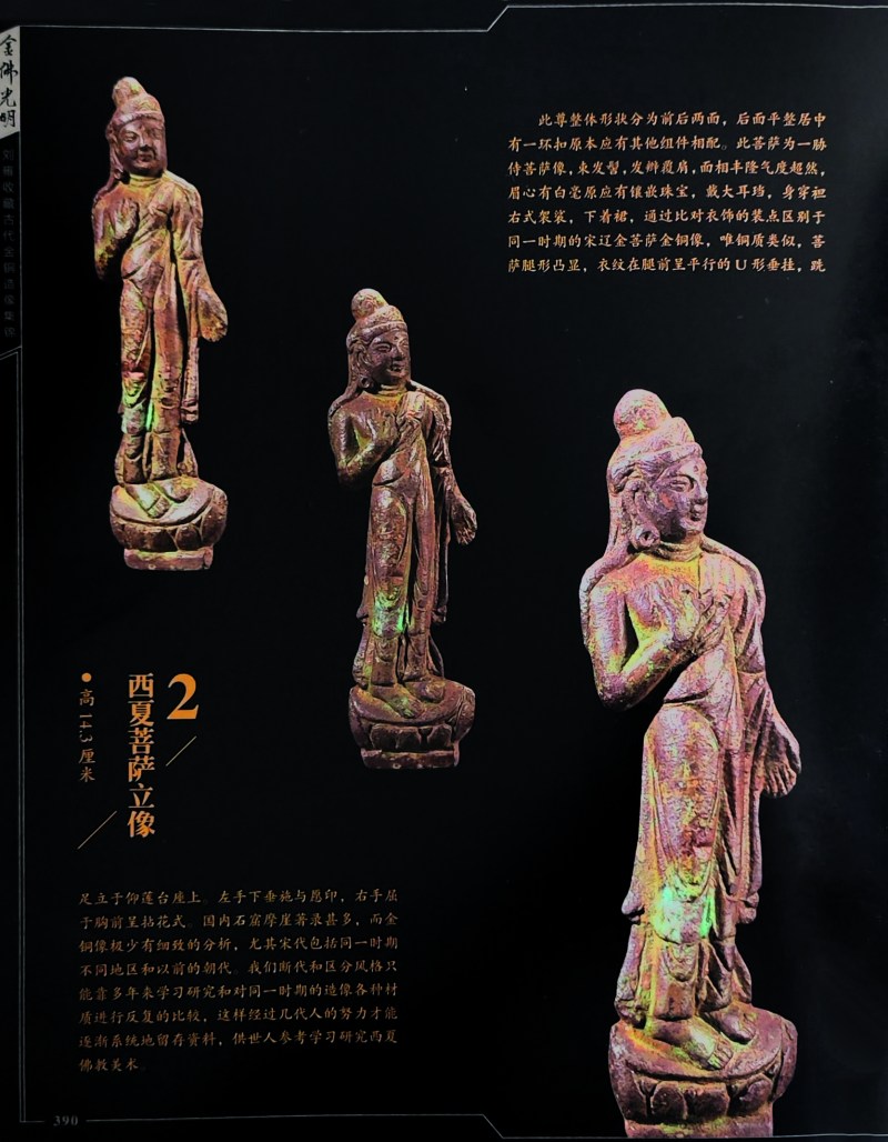明 铜菩萨立像 - 图9