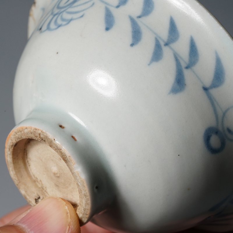 元 青花折枝花卉纹小杯 - 图22