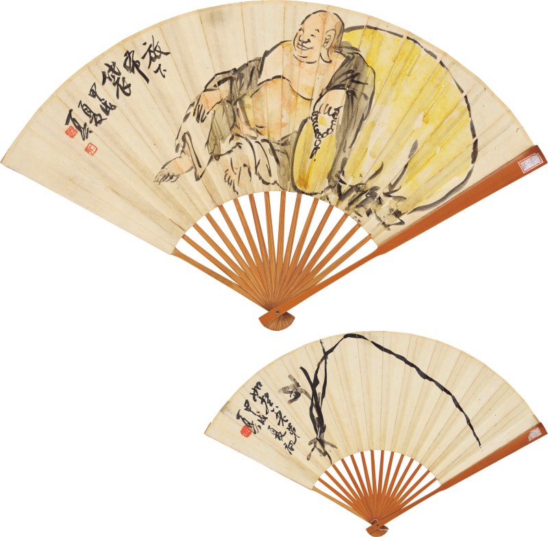 王震（1867～1938）放下布袋