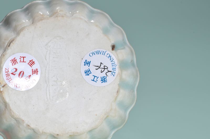 明 影青瓜棱形香盒一组二件 - 图3