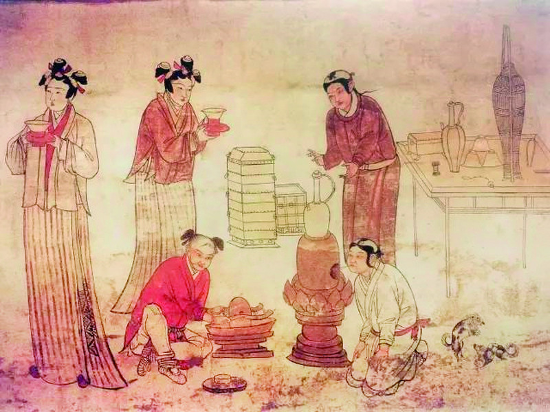 明 银錾刻花卉纹斗笠盏 - 图9