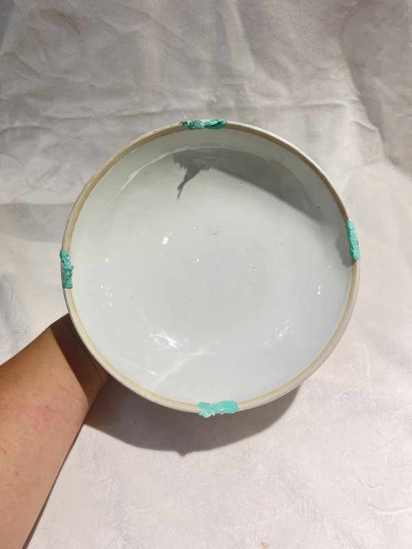青花岁寒三友纹暖锅一套 - 图12