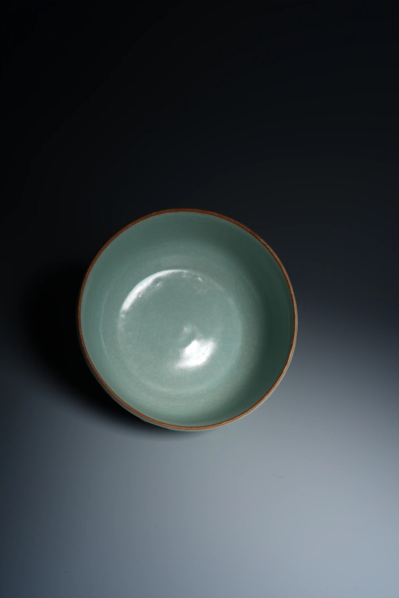 龙泉窑莲瓣钵 - 图3