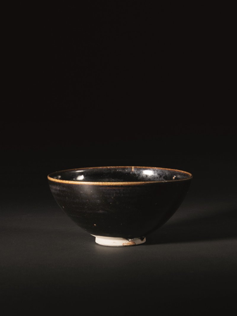 明 黑釉茶碗