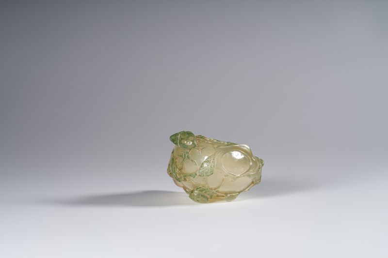 清乾隆 玛瑙俏色虫草纹烟壶 - 图7