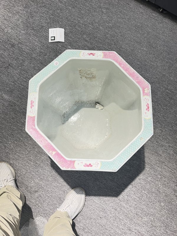 粉彩富贵牡丹花鸟纹缸 - 图10