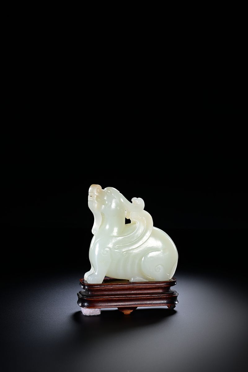 明 白玉瑞兽 - 图2