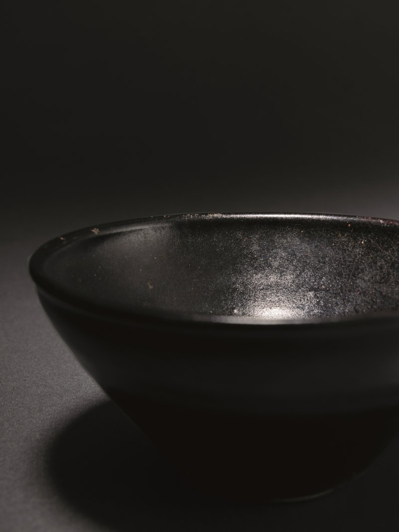 明 吉州窑黑釉茶碗 - 图3