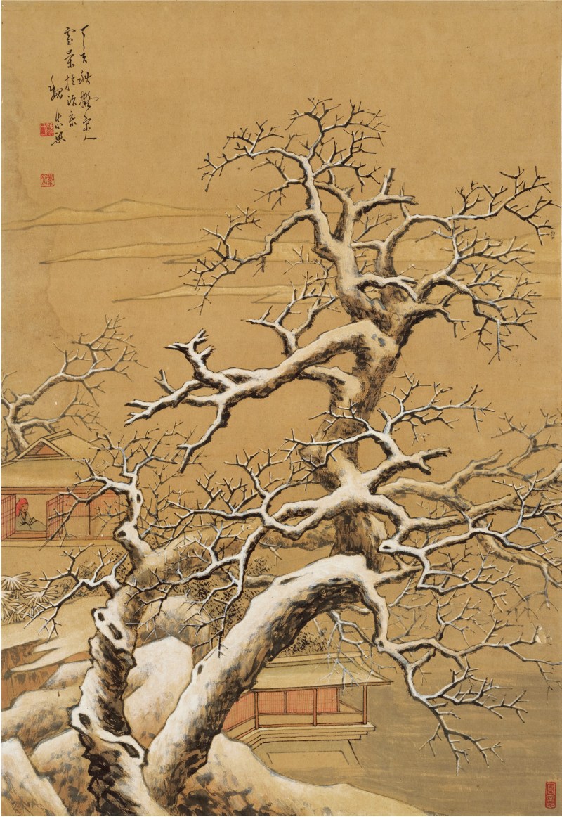 魏紫熙（1915～2002）拟宋人雪景