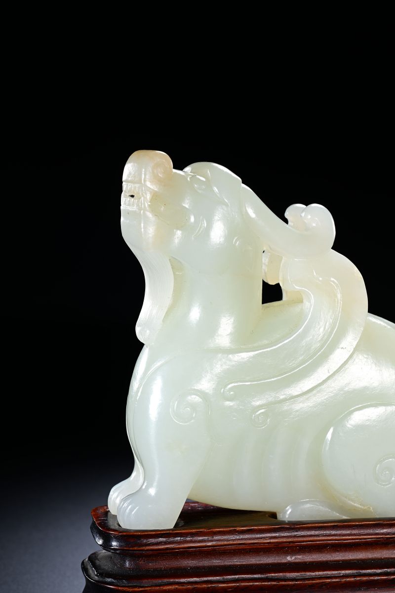 明 白玉瑞兽 - 图3
