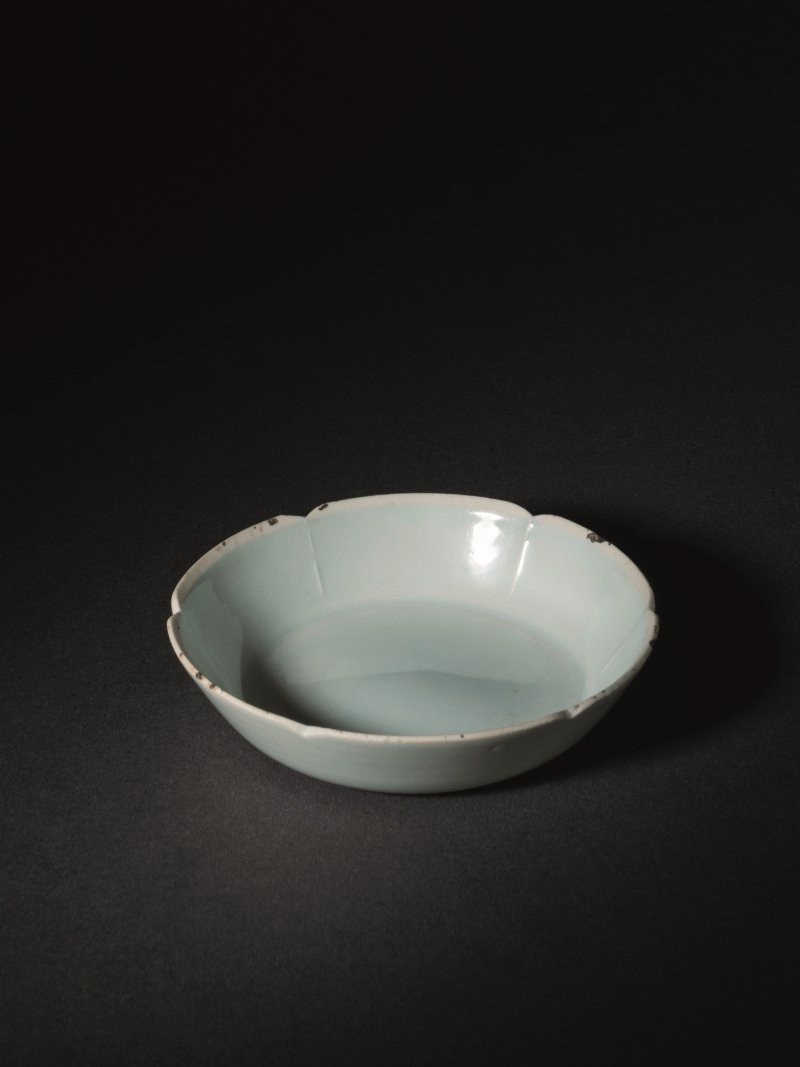 明 湖田窑花口洗
