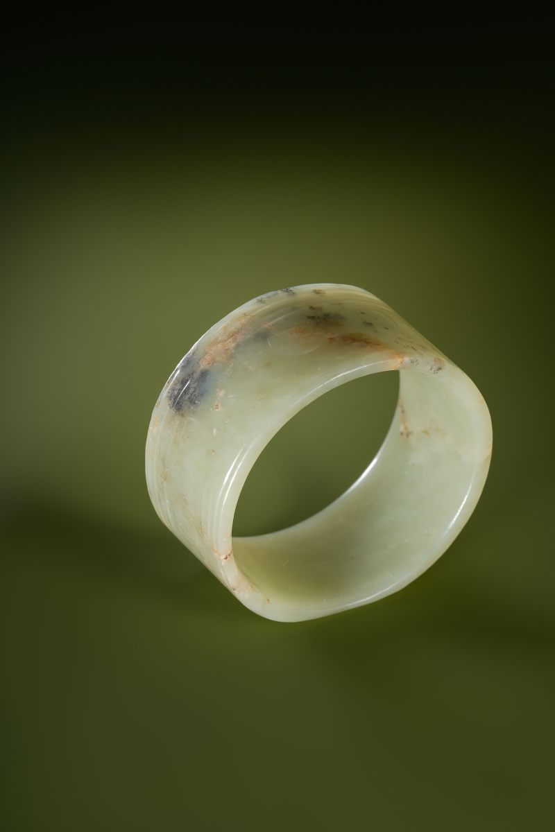 明 黄玉兽面纹琮式箍形器 - 图10