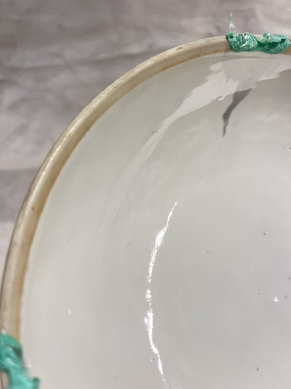 青花岁寒三友纹暖锅一套 - 图13