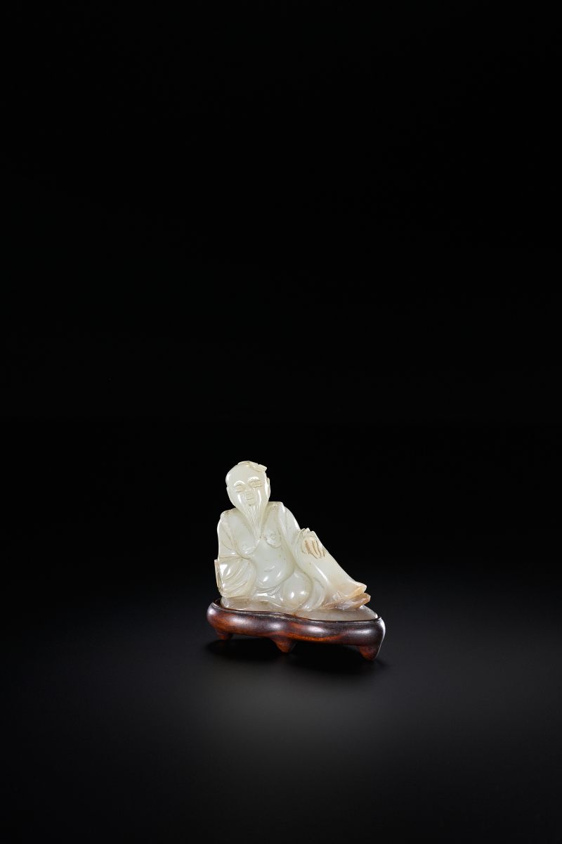 明 白玉高士摆件 - 图3