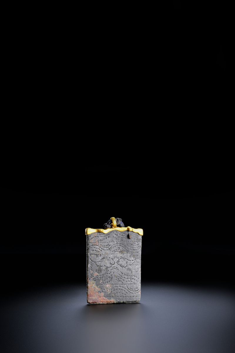 明 铜包纯金千佛随身挂饰 - 图3