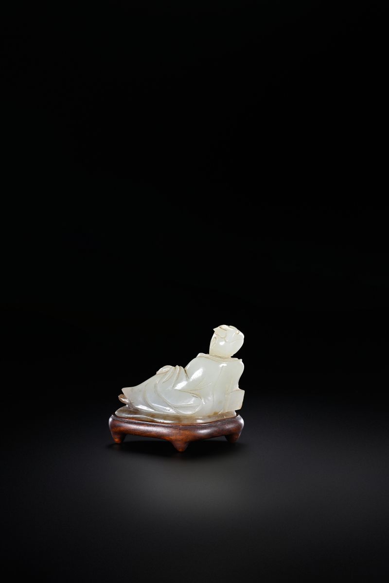 明 白玉高士摆件 - 图4