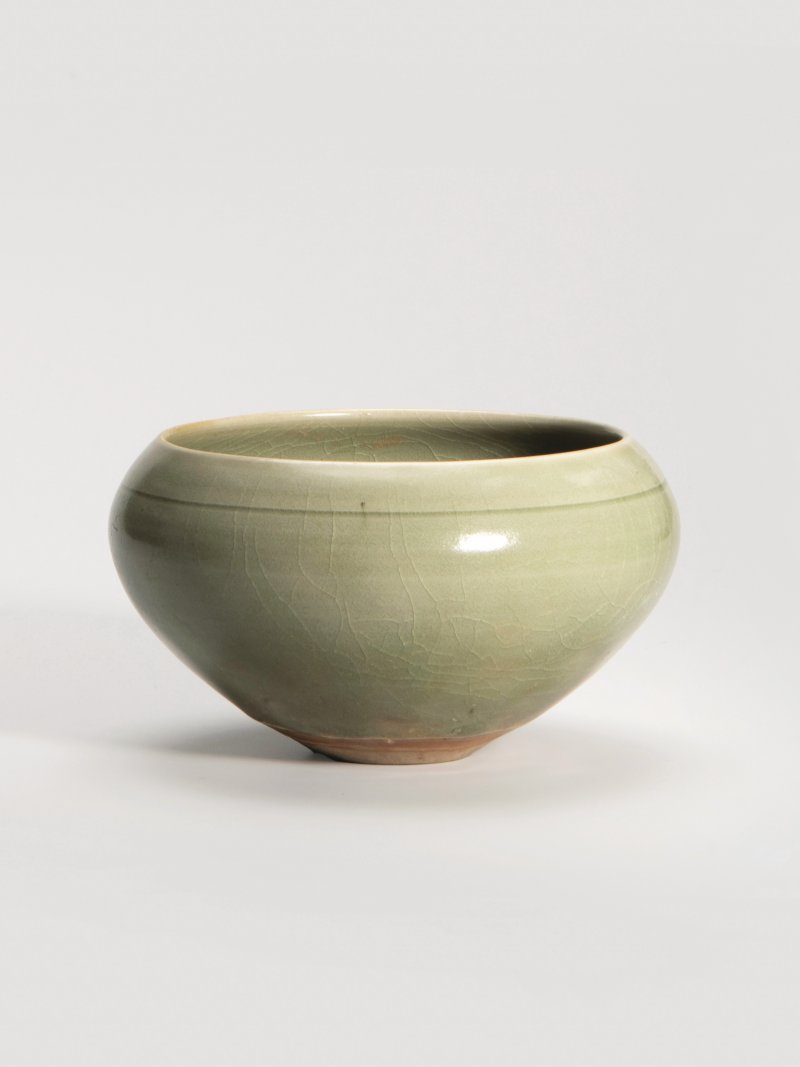 明 耀州窑青釉钵 - 图1
