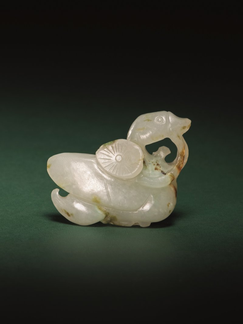 明 白玉鹅