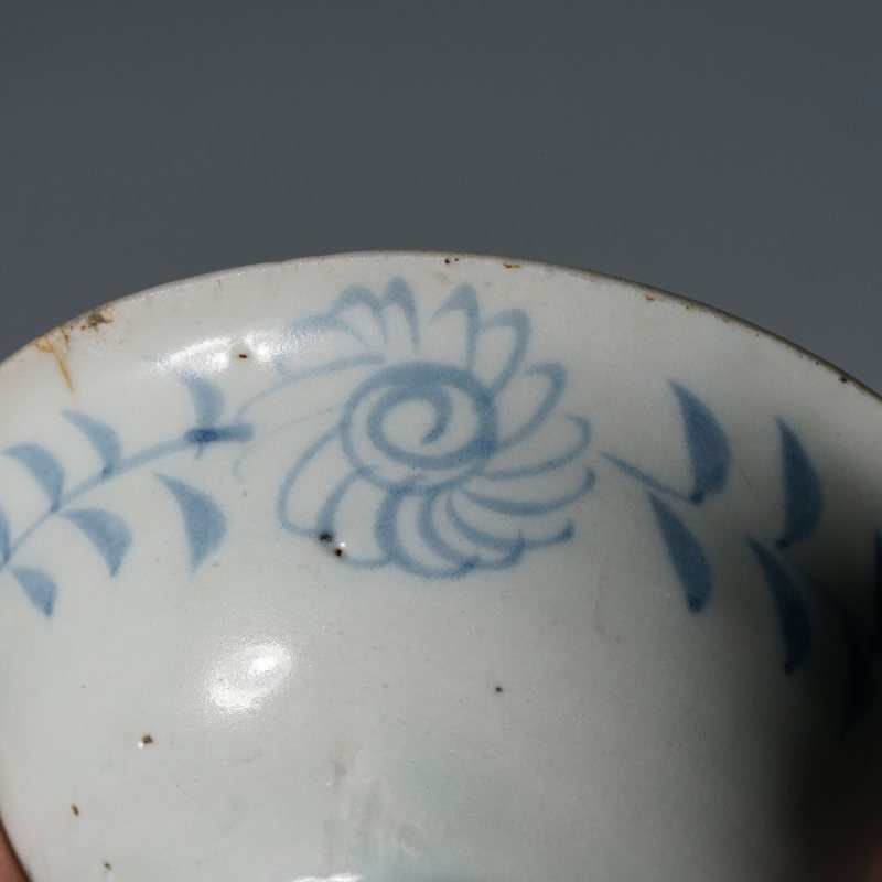 元 青花折枝花卉纹小杯 - 图15