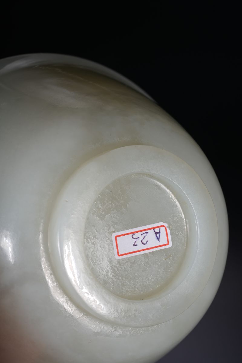 清中期 白玉碗 - 图7