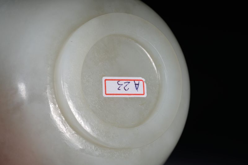 清中期 白玉碗 - 图8