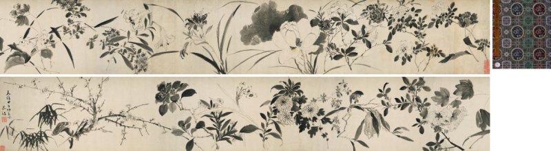 陈 淳（1483-1544） 花卉卷
