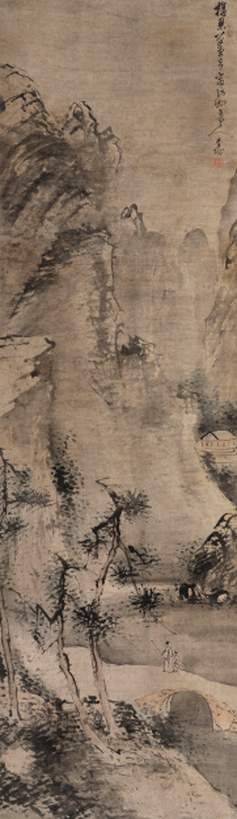 高其佩（1672-1734） 携琴访友