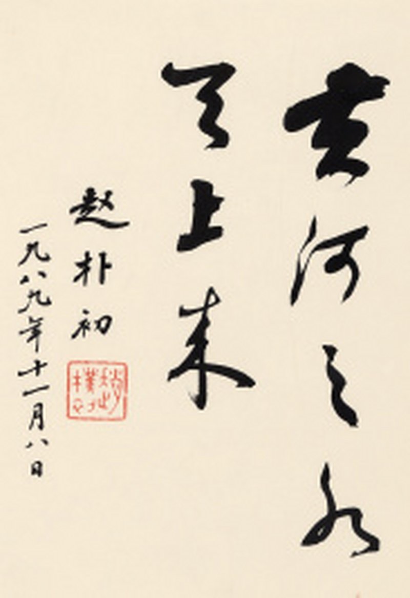 赵朴初 “黄河之水天上来” - 图1