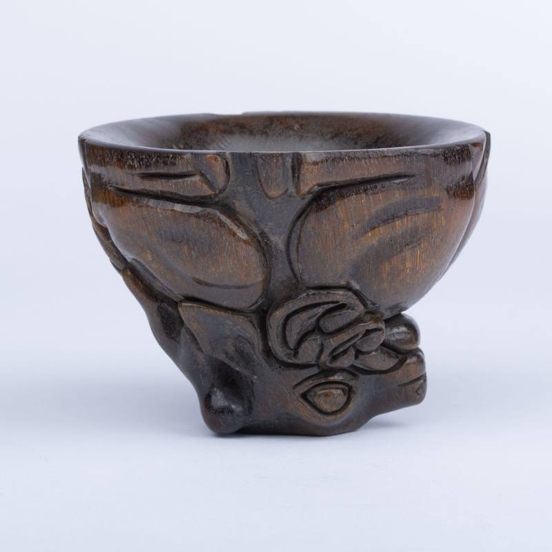    清 鹿形犀角杯 - 图3