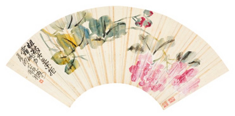 吴昌硕 1844-1927 粗枝大叶