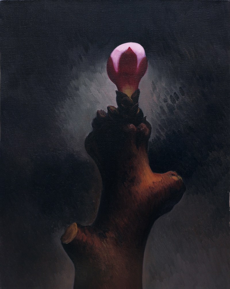 闫冰 YAN BING (b.1980) 杏花4号 APRICOT BLOSSOM NO.4 - 图2