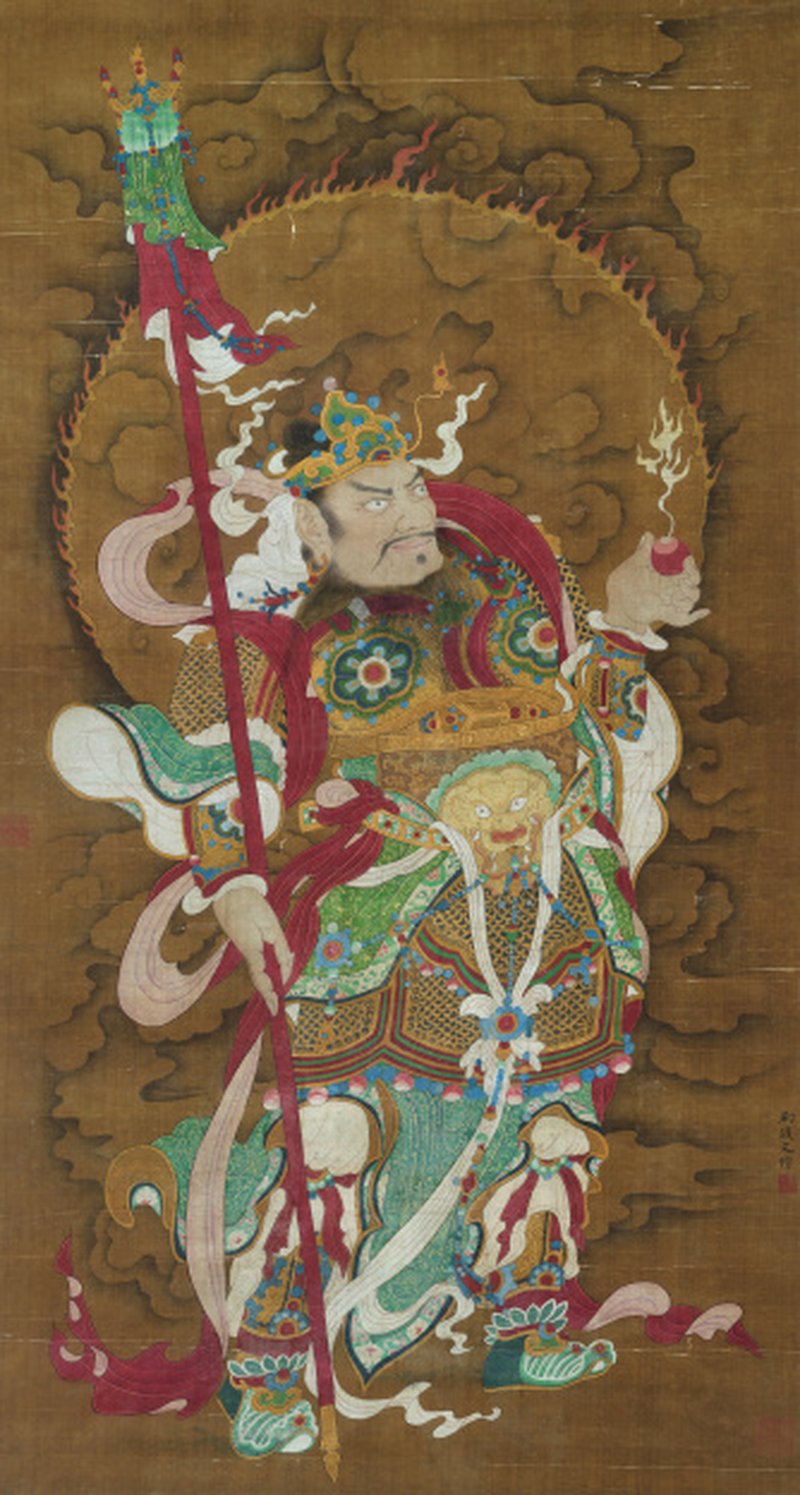 佚 名（明末清初） 天王像