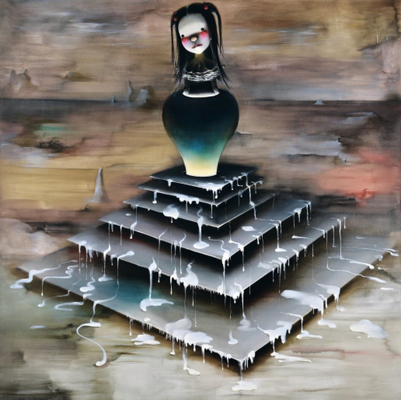 陈可 CHEN KE (b.1978) 六层塔 The Six-Story Pagoda - 图1
