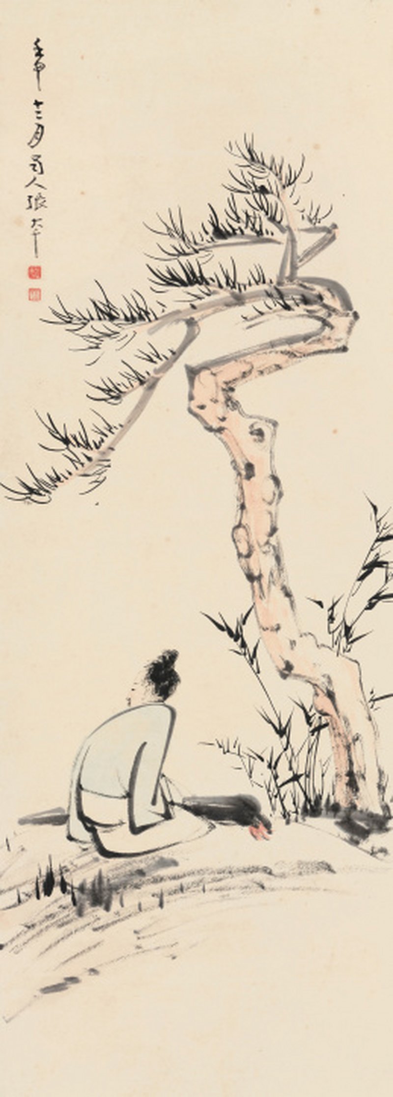 张大千 1899-1983 松下高仕