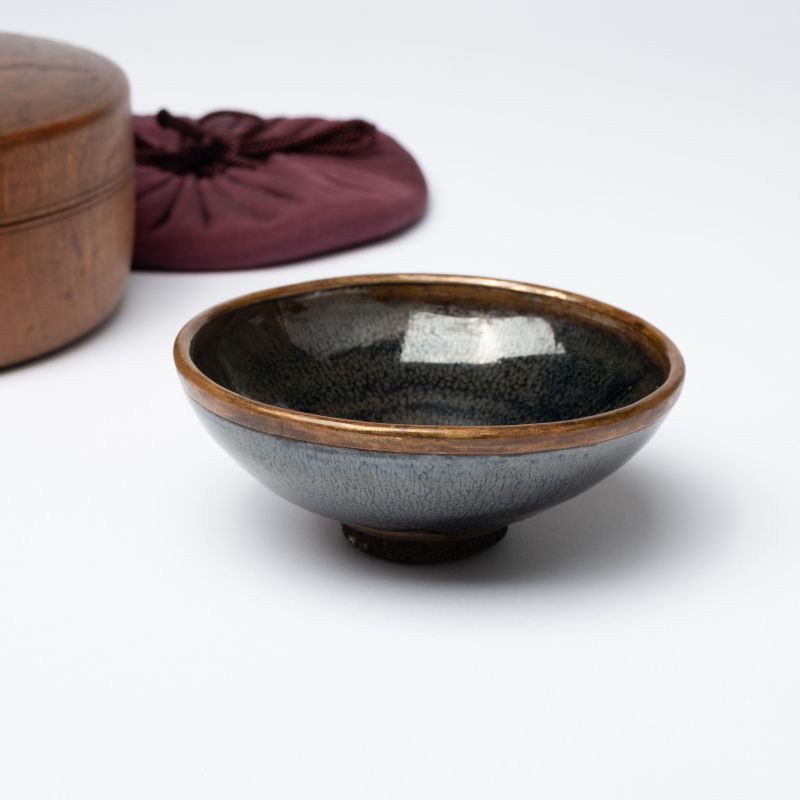    宋 茶洋窯油滴盞