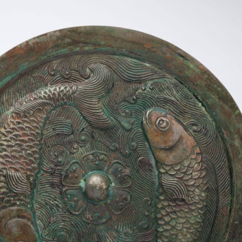    金代 雙魚鏡 - 图5