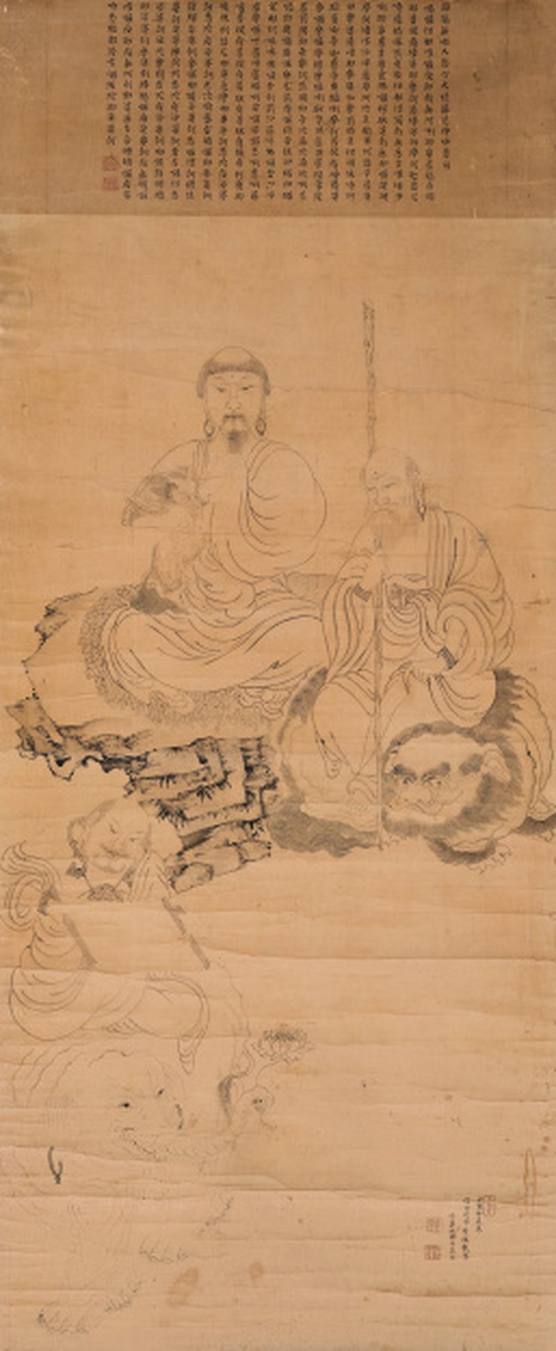 真 登（明末） 三大士尊者