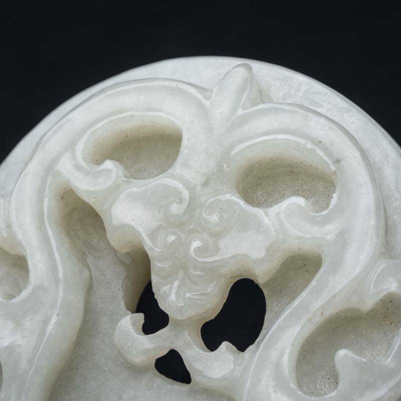   清 高浮雕龍紋壁 - 图7
