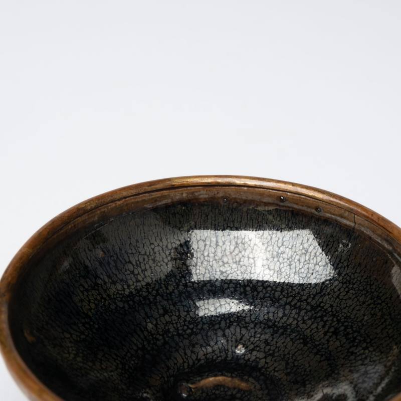    宋 茶洋窯油滴盞 - 图8