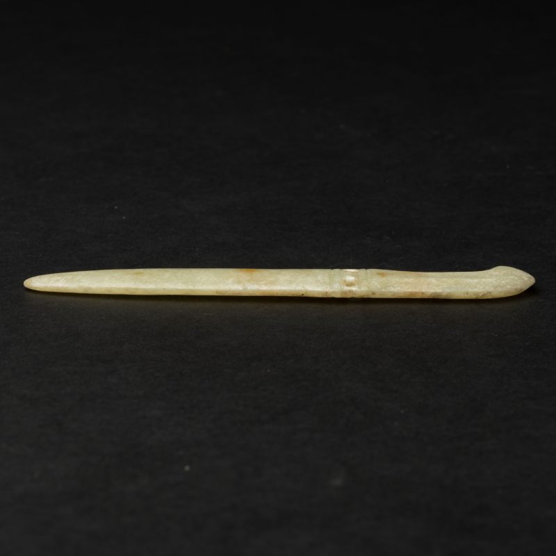    紅山文化 玉刀 - 图4