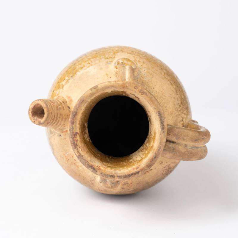    唐 邢窯黃釉執壺 - 图8