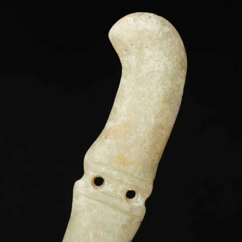    紅山文化 玉刀 - 图5