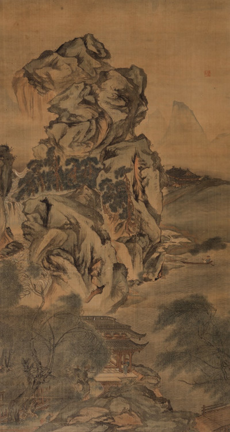 朱其昌（明末清初） 青绿山水